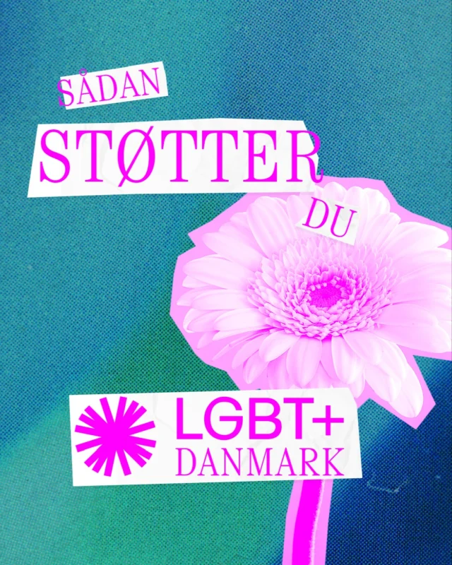 Har du lyst til at støtte LGBT+ Danmark? Så er der her tre gode måder, du kan gøre det på. Og ingen af dem udelukker hinanden ❤️

Det føles som om det blæser op med anti-LGBT+ vinde på den politiske verdensscene i øjeblikket. Vær med til at slå teltpløkkerne i og værne om hinanden - og stadig insistere på, at det kan og skal blive bedre for LGBT+ personer 🌸

Bliv en del af LGBT+ Danmark via link i bio.