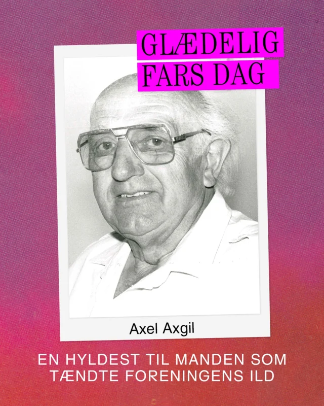 Glædelig Fars dag til en af vores forenings centrale “fædre”: Axel Axgil!
 
Mange ting kan siges siges om ham, men vi vil gerne i dagens anledning lade ham tale lidt for sig selv. Lyt med her❤️
 
Du kan også læse mere om Axel Axgil i historiker Peter Edelbergs kronik fra Politiken, som vi har fået lov til at dele på vores hjemmeside. Den finder du via link i bio.