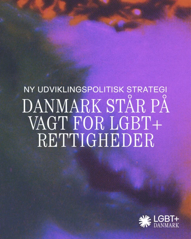 Den nye udviklingsstrategi forpligter Danmark til at fremme LGBT+ rettigheder i verden💪

Den nye udviklingspolitiske strategi for Danmark har været længe ventet. Her hos LGBT+ Danmark har vi haft en klar ambition om at Danmark skal holde fanen højt i udviklingspolitikken når det gælder at fremme og beskytte LGBT+ personers rettigheder. Og det er lykkedes.

Tak til @socialdemokratiet, @venstredk, @moderaterne, @sf_socialistisk_folkeparti, @konservativedk,  @enhedslisten, @radikale og @alternativet_, som står bag aftaleteksten.

Læs mere om den nye udviklingsstrategi via link i bio.⛓️