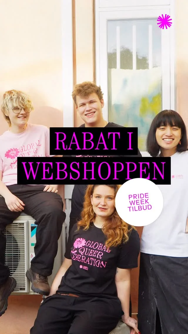 Få 10% på din næste ordre i webshoppen og se helt skarp ud i anledning af den københavnske prideuge.🌈

Alt du skal gøre er at bruge koden ”10pride25” ved check out. Er du medlem af LGBT+ Danmark? Så tjek din e-mail indbakke, hvor der gemmer sig en endnu vildere rabat.👀

Rabatterne kan bruges frem til d. 17. august – så du skal være hurtig med din bestilling!

Du finder link til webshoppen via link i bio.