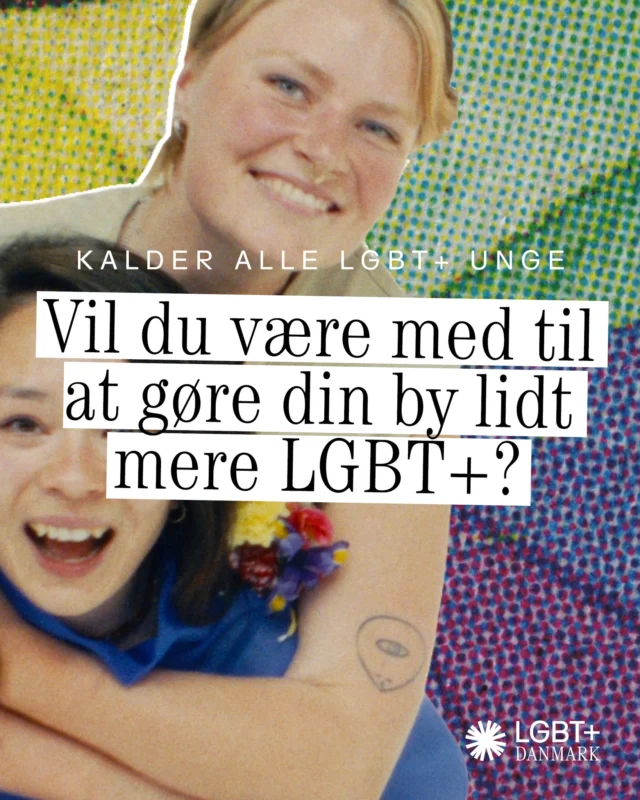 Du kan være med til at forme din by i regnbuens tegn🌈
 
Det er ingen hemmelighed at LGBT+ personer i særlig grad føler sig nødsaget til at flytte til storbyerne for at finde spejling, fællesskab og lige muligheder. Sådan behøver det ikke at være. Der findes dog ikke en "one size fits all" løsning når det kommer til bedre trivsel og lige vilkår for LGBT+ personer udenfor storbyerne. Sammen med jer kan vi skabe den forandring, som I har behov for! 
 
Er du interesseret i at høre mere? Så skriv til os på mmo@lgbt.dk eller læs mere via linket i bio.