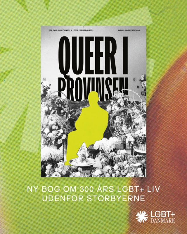 Lær LGBT+ historien udenfor København med den nye bog "Queer i Provinsen" 📚
 
Med fortællinger fra de sidste 300 år bringer Queer i Provinsen fokus på en hidtil underrepræsenteret del af historien – nemlig livet for de homoseksuelle, biseksuelle, transpersoner og andre, der kæmpede i det små og opfandt strategier for at leve autentisk i de mindre og lokale samfund. Og som redaktørerne bag bogen (museumsinspektør ved @museumernst Tea Dahl Christensen og historiker @edelberg2014) fortæller, har du inspirerende fortællinger fra mange forskellige dele af vores fællesskab i vente, når du går i gang med "Queer i Provinsen"!

@aarhusuniversitetsforlag