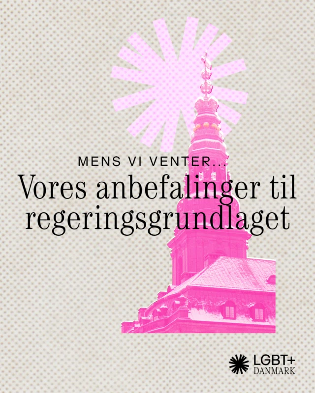 Når vi (forhåbentligt) snart får en ny regering, håber vi særligt at se de her fire punkter, som en del af regeringsgrundlaget.👀