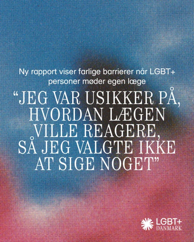 En gruppe læger peger i en ny rapport på en række barrierer, når LGBT+ personer taler med deres læger om emner som køn, relationer og seksualitet. Det skaber ikke bare akavede konsultationer – det giver også et forvrænget sundhedsbillede, som kan føre til fejlvurderinger og forsinket behandling til fare for patientens sundhed.

Rapporten peger på lavtærskelløsninger, der med få tiltag kan reducere uligheden i sundhed. Men det kræver handling – både i lægehusene og på nationalt plan.

Læs hele rapporten via linket i bio.