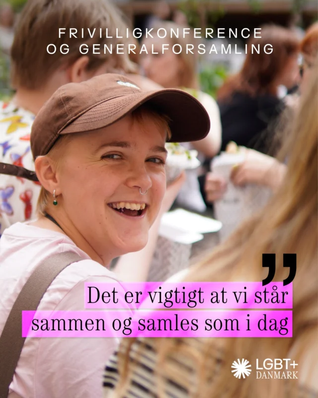 Vi har afholdt vores årlige generalforsamling og frivilligkonference – og i år gjorde vi det hele samlet.
 
Det er altid en fornøjelse, når vi i landsforeningen samles på tværs af medlemmer, grupper, frivillige og ansatte. For det er også her, vi for alvor kan mærke alt det, vi kæmper for – i samlet trop.
 
Mærker du lidt FOMO? Så er det ikke for sent at blive hverken medlem eller frivillig i LGBT+ Danmark. Bliv klogere på, hvordan du engagerer dig, via linkene i bio.