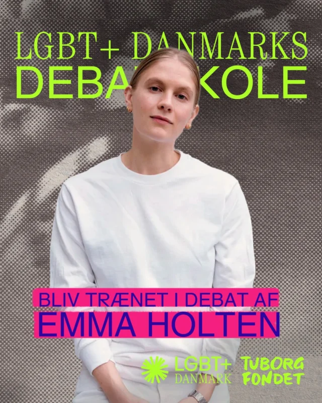 Vi er glade for at kunne afsløre allerede nu, at forfatter og debattør @emma.holten  vil være gæsteunderviser på LGBT+ Danmarks Debatskole. Emma er feministisk debattør, foredragsholder og en af Danmarks mest markante stemmer i den offentlige debat. Hun har beskæftiget sig med emner som ligestilling, økonomi og undertrykkelse af kvinder og minoriteter i mange år, og udgav i 2024 bogen Underskud, som handler om værdien af omsorg. Så glæd dig, hvis du skal på Debatskolen til efteråret!

Læs mere om, hvordan du kan ansøge om at komme med på debatskolen via link i bio.

Debatskolen er blevet til med støtte fra @tuborgfondet