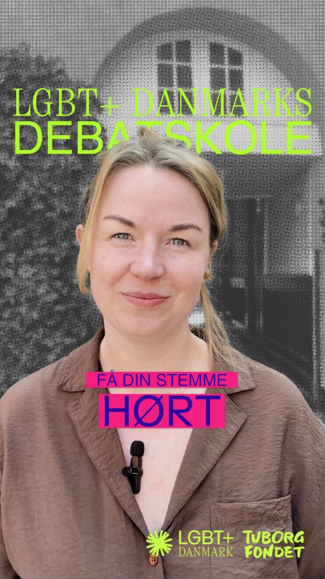 Skal du med på LGBT+ Danmarks første Debatskole? Så er det nu du skal ansøge om at blive optaget. 📣 

Ansøgningsfristen er d. 1. august. Tak til @tuborgfondet for at gøre vores første debatskole til virkelighed.

Læs mere og ansøg via linket i bio.