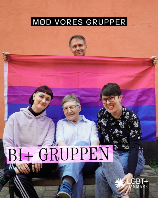 Bi+ Gruppen er et netværk for personer, der kan føle sig tiltrukket af mere end ét køn.🩷💜💙

Vi har talt med nogle af de frivillige i gruppen om, hvad det betyder for dem at være en del af Bi+ Gruppen, og hvad der gør deres fællesskab helt specielt. Hvis gruppen lyder som noget for dig, kan du læse mere via linket i bio eller skrive til de frivillige på bipluskbh@lgbt.dk.