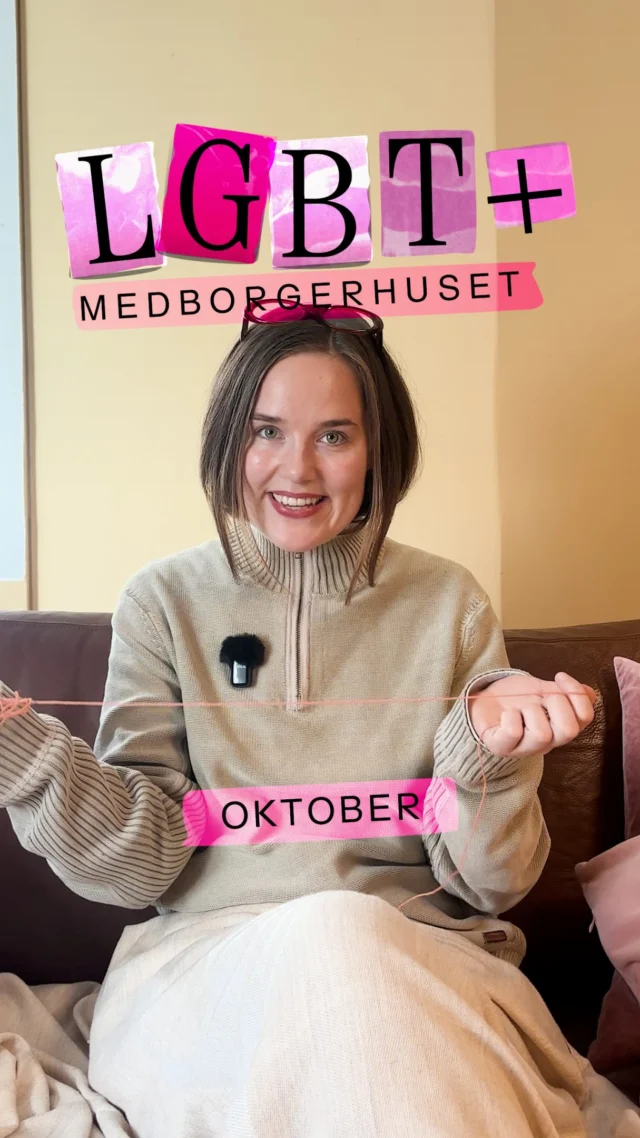 Der er masser af fede ting at deltage i når man besøger LGBT+ Medborgerhuset i oktober - også selvom du faktisk er god til at strikke.🧶
 
Du finder Medborgerhusets kalender via linket i bio.🍂